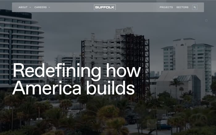 Suffolk website preview