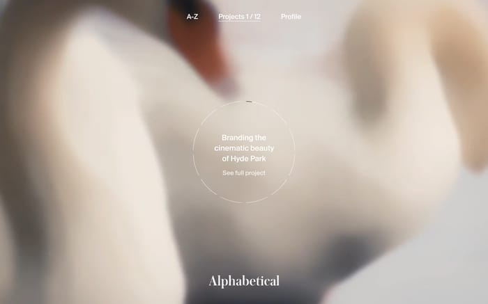 Alphabetical Studio website preview