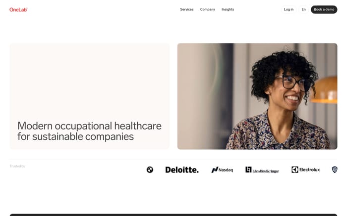 OneLab website preview