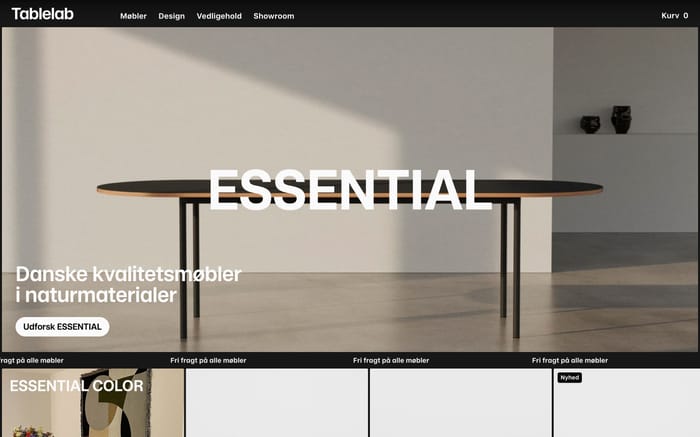 Tablelab website preview