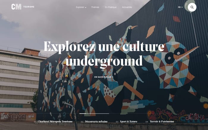 CM-Tourisme website preview
