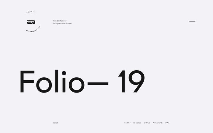 Rob Smittenaar  website preview