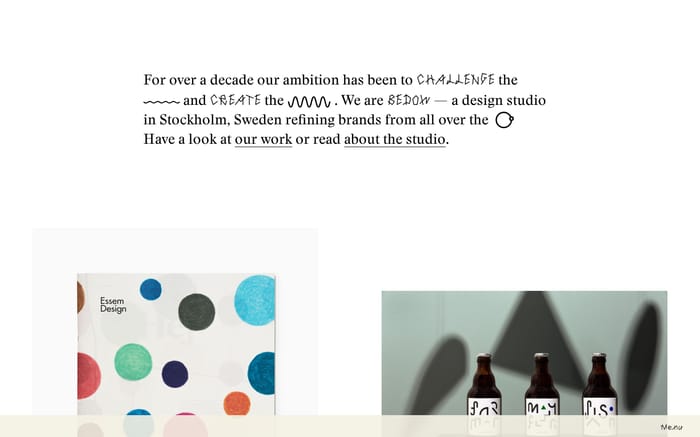 Bedow website preview