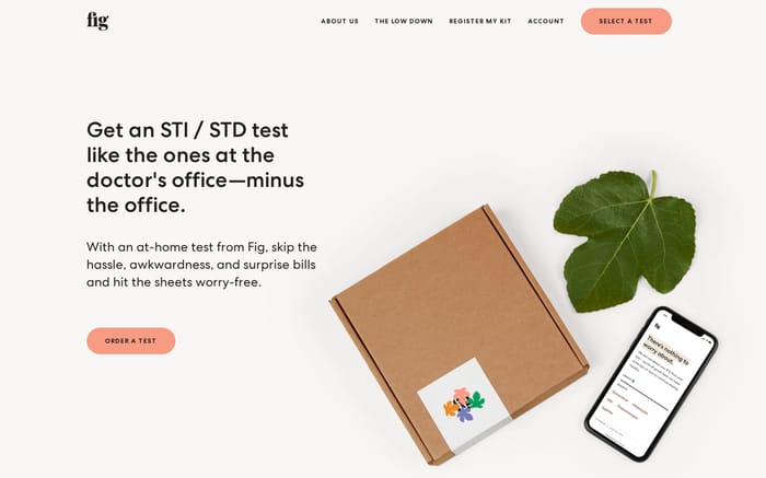 Fig website preview