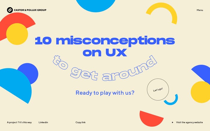 10 misconceptions on UX website preview