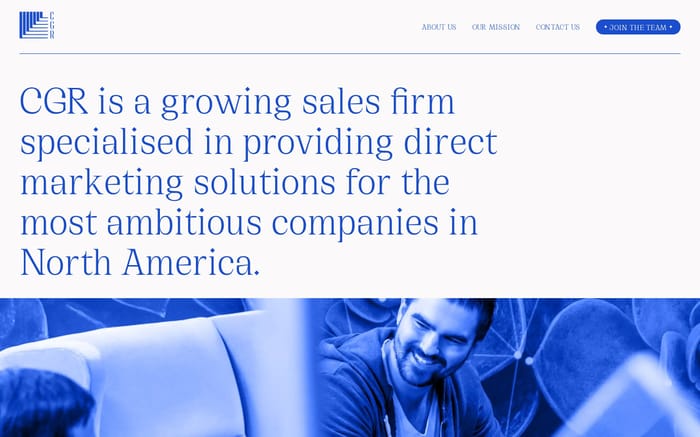 CGR Consulting website preview