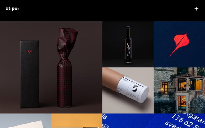 atipo website preview