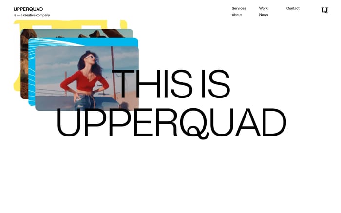Upperquad website preview
