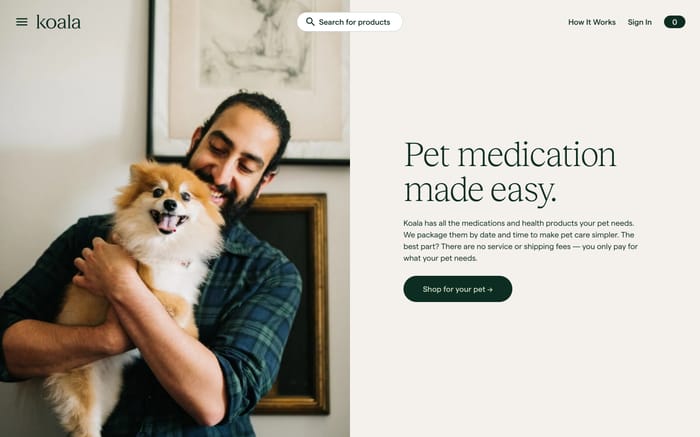 Koala Health website preview