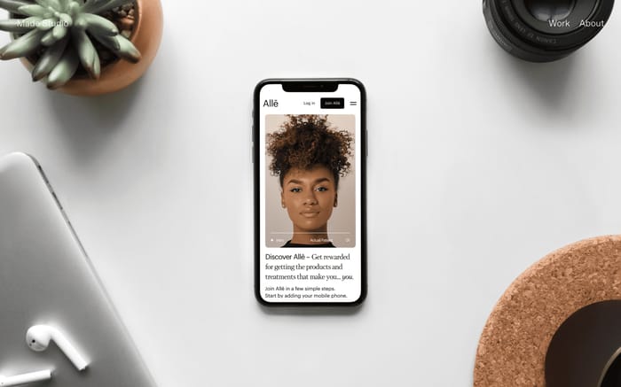 Made Studio website preview