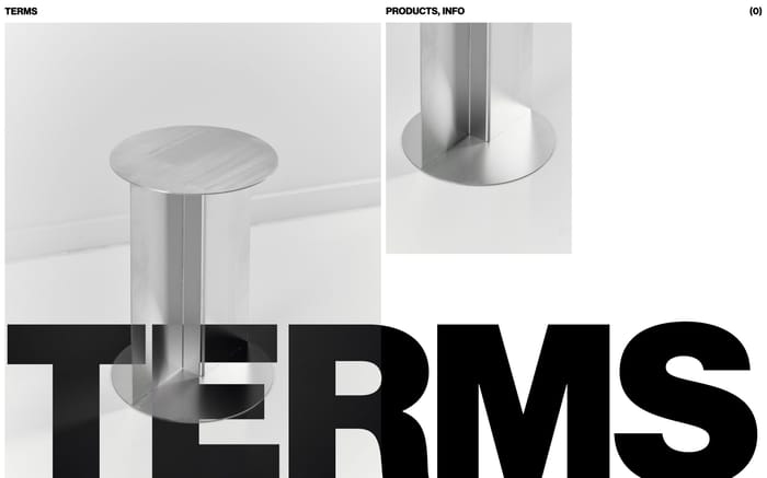 Terms website preview