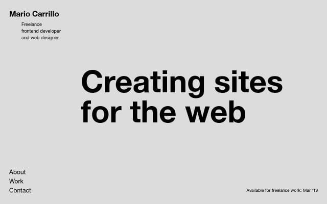 Marioecg website preview