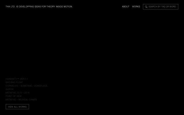 Tha website preview