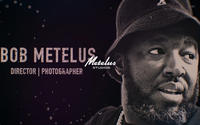 Metelus Studios website preview
