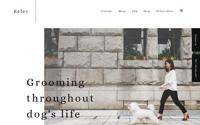 Kelev website preview