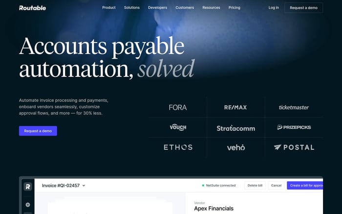 Routable website preview