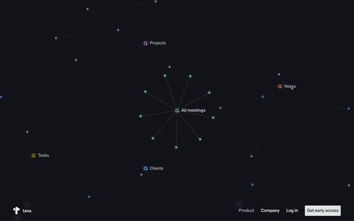Tana website preview