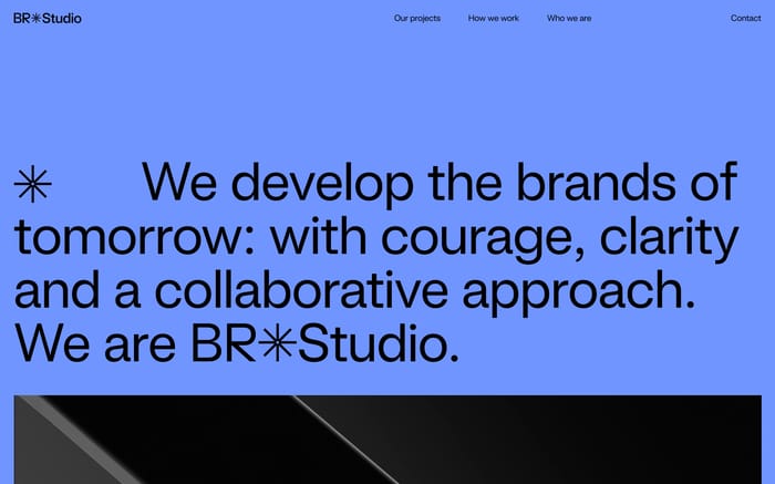 BR Studio website preview