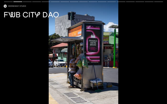 Wednesday Studio website preview