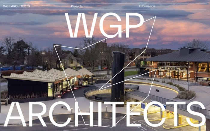 WGP Architects website preview