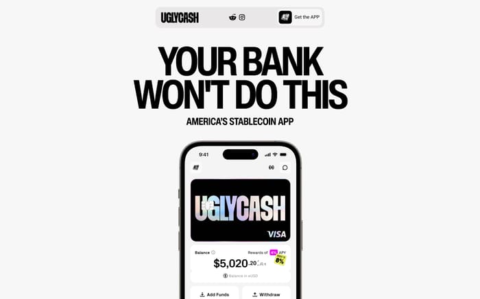 Ugly Cash website preview