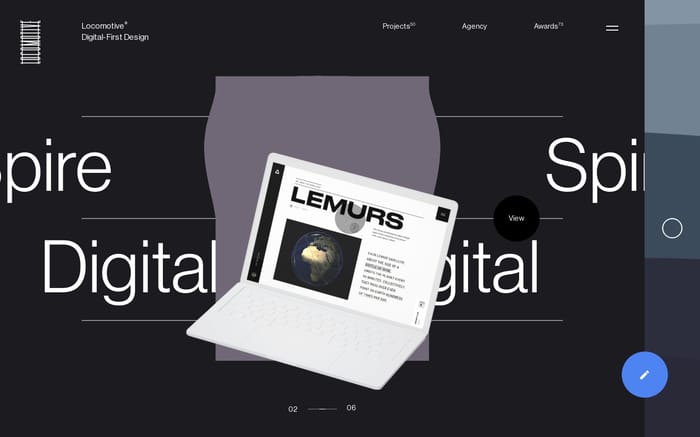 Locomotive website preview