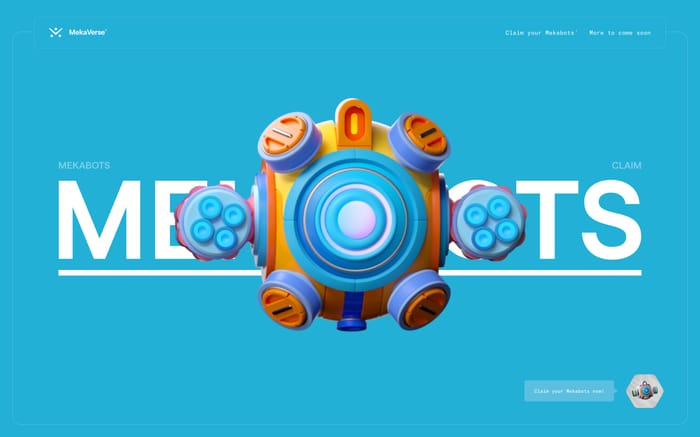 MekaVerse website preview
