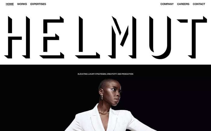 Helmut Agency website preview