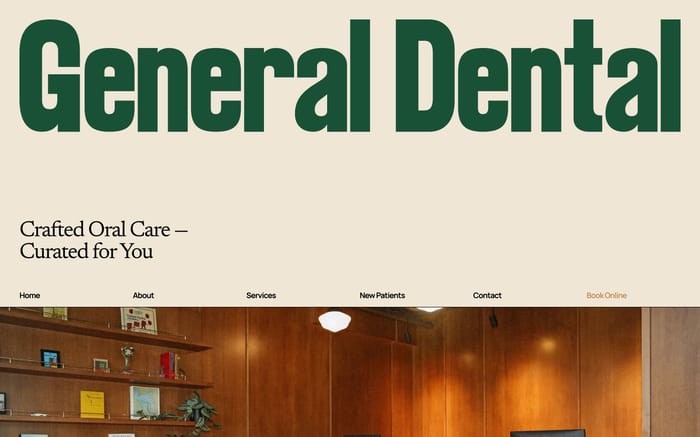 General Dental website preview