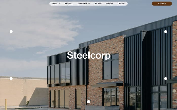 Steelcorp website preview