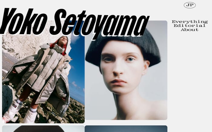 Yoko Setoyama website preview