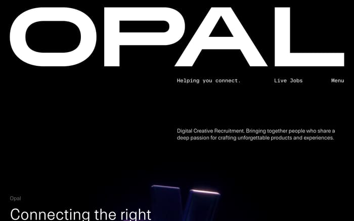 Opal website preview