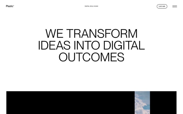 Plastic website preview