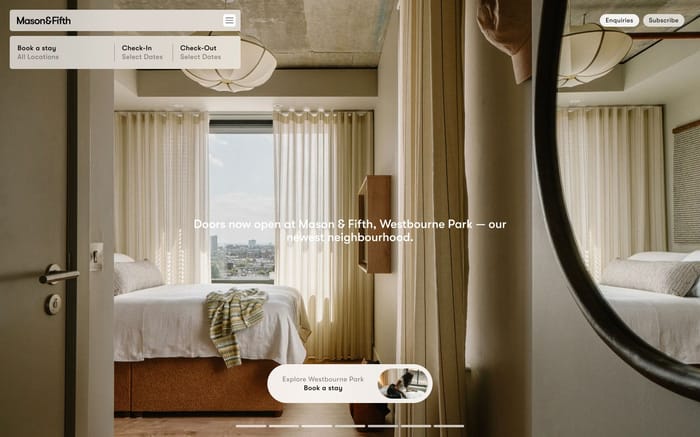 Mason Fifth website preview