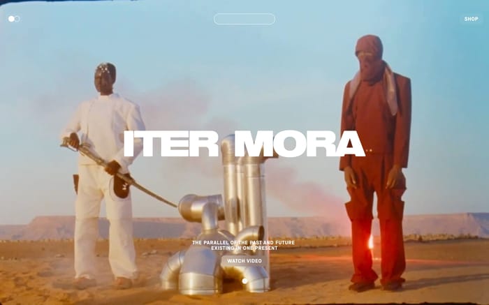 Iter Mora website preview