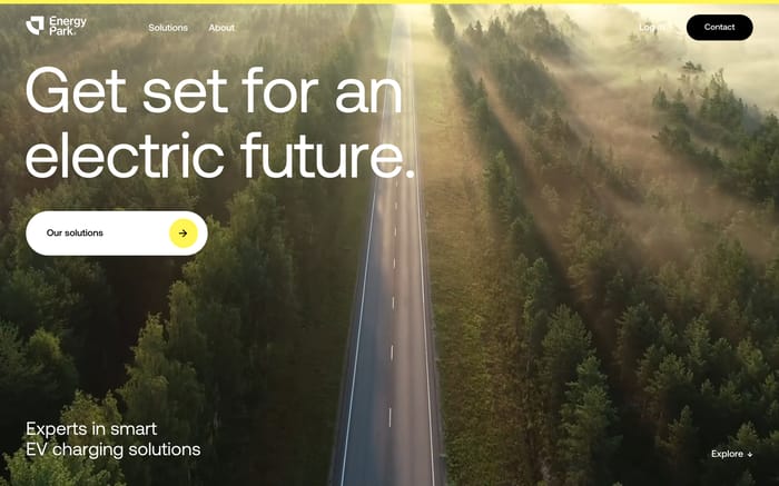 Energy Park website preview