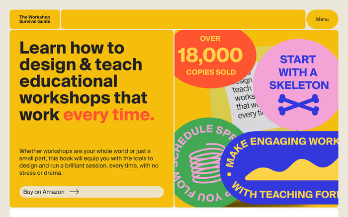 The Workshop Survival Guide website preview