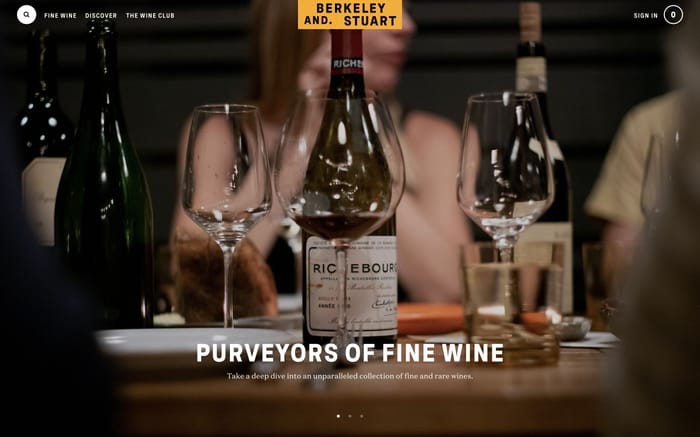 Berkeley and Stuart website preview