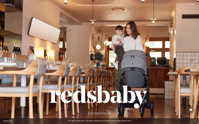 Redsbaby website preview