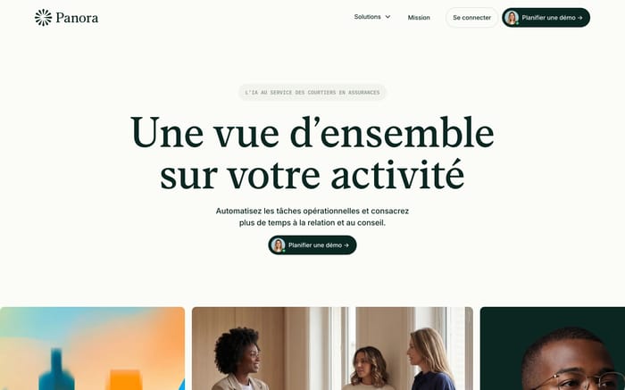 Panora website preview