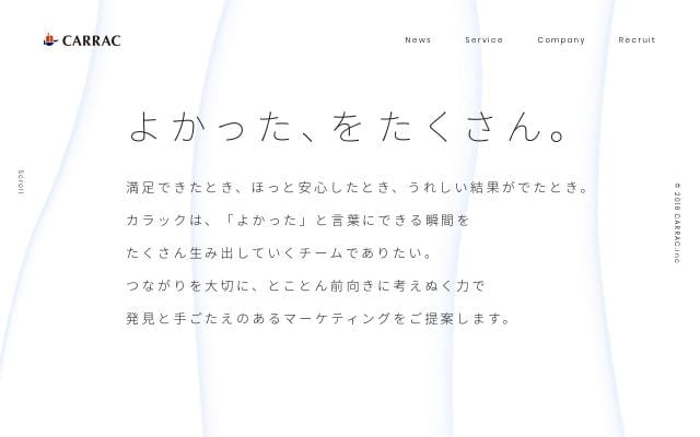 Carrac website preview