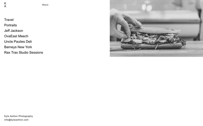 Kyle Ashton website preview