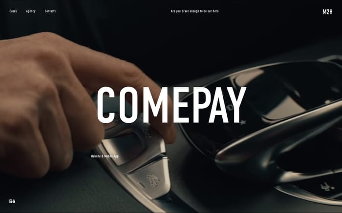 M2H agency website preview