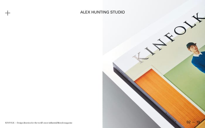 Alex Hunting Studio website preview