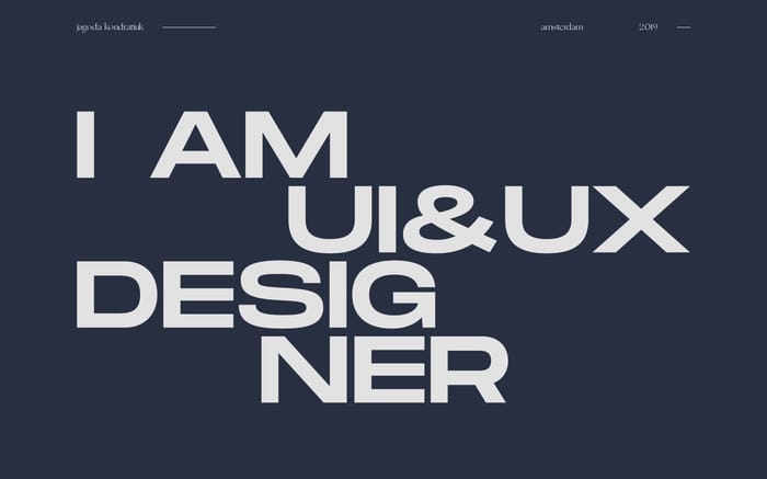 Jagoda Kondratiuk website preview