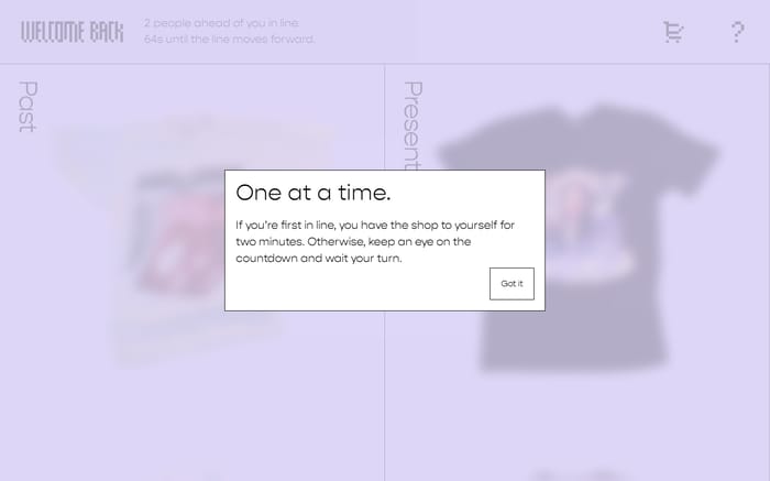 Welcome Back website preview