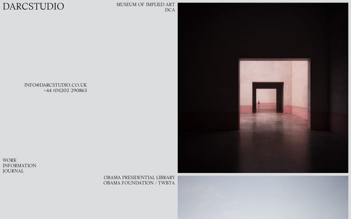 Darcstudio website preview