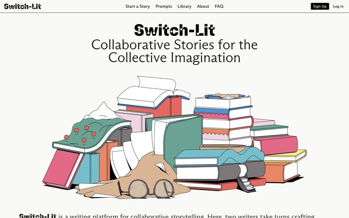 Switch-Lit website preview