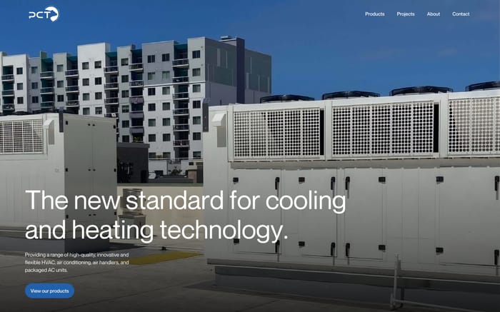 Polar cooling technologies website preview