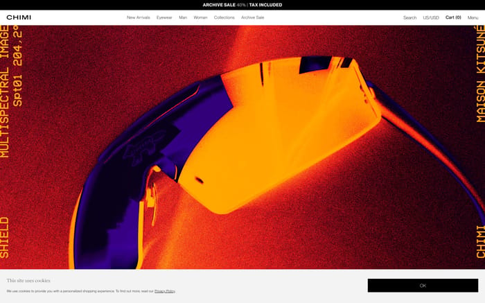 Chimi website preview